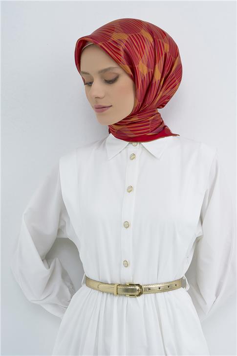 Armine  Saf İpek Twill Eşarp 9533D 53
