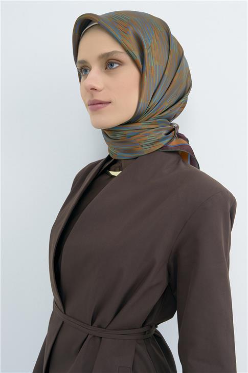 Armine  Saf İpek Twill Eşarp 9533D 54