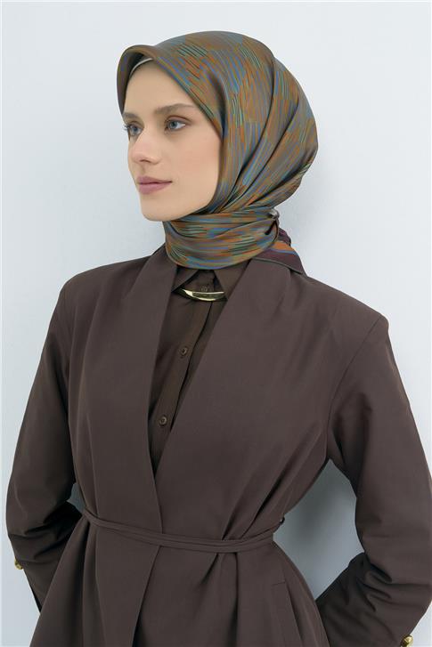 Armine  Saf İpek Twill Eşarp 9533D 54