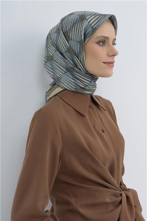 Armine  Saf İpek Twill Eşarp 9533D 84