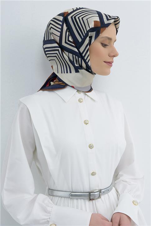 Armine  Saf İpek Sura Eşarp 9534D 80
