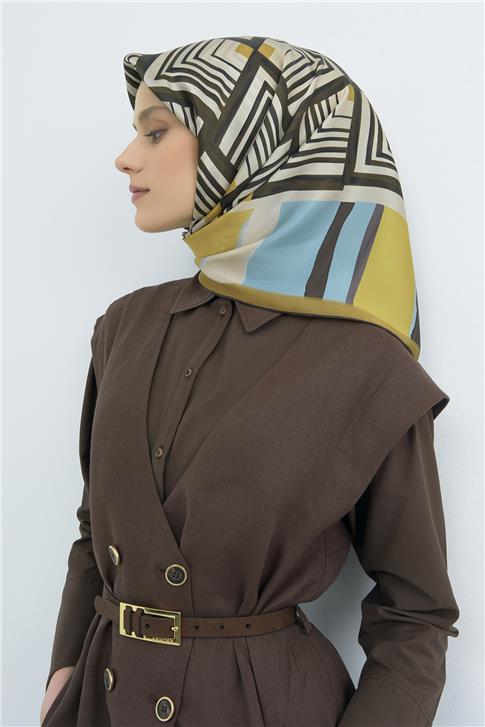 Armine  Saf İpek Sura Eşarp 9534D 81