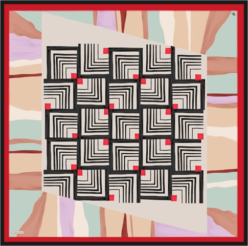 Armine  Saf İpek Sura Eşarp 9534D 86