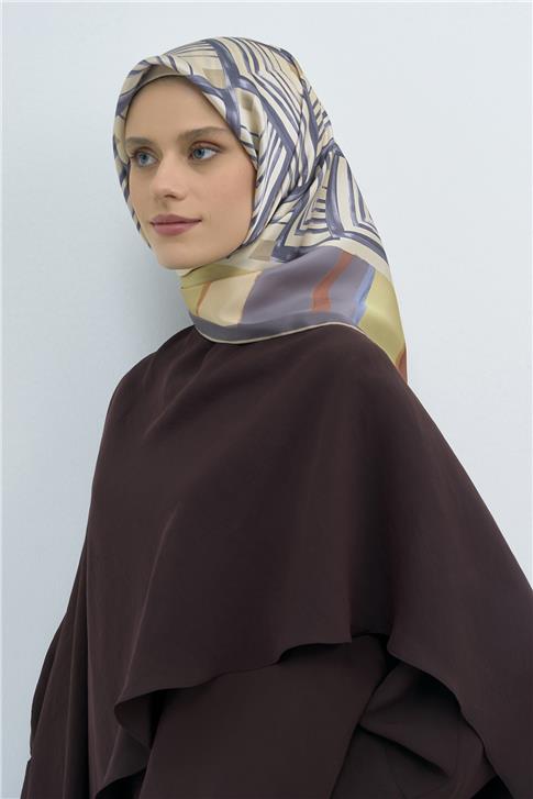 Armine  Saf İpek Twill Eşarp 9534D 04