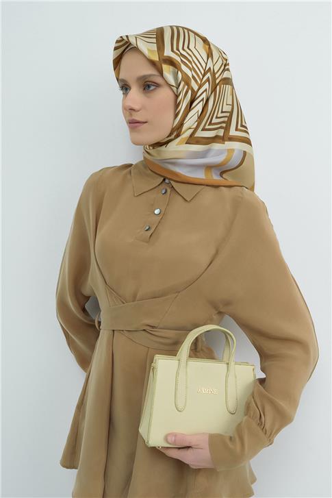 Armine  Saf İpek Twill Eşarp 9534D 31