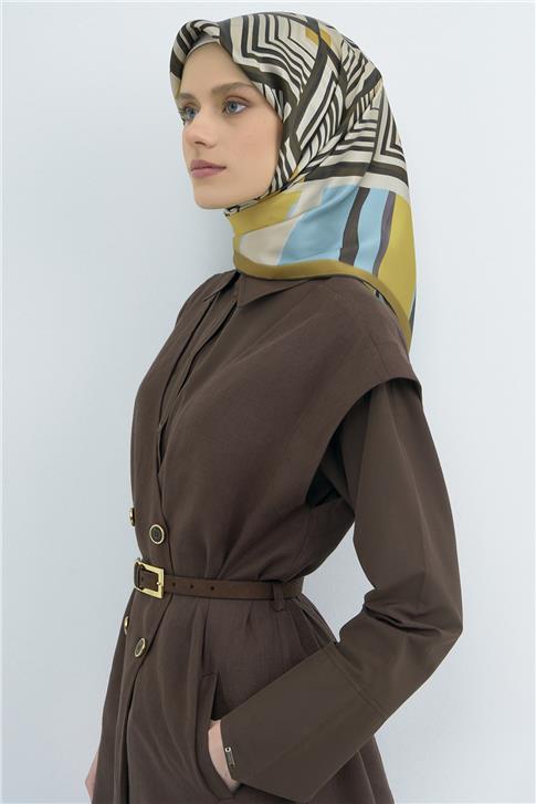 Armine  Saf İpek Twill Eşarp 9534D 81