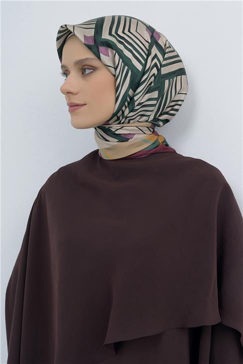 Armine  Saf İpek Twill Eşarp 9534D 83