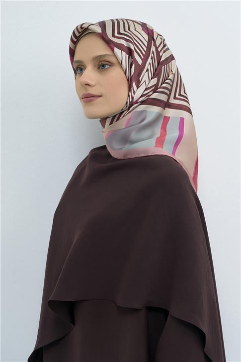 Armine  Saf İpek Twill Eşarp 9534D 84