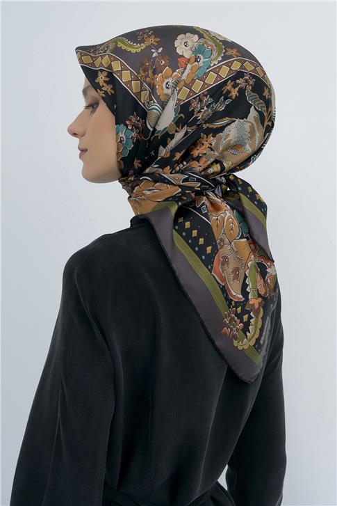 Armine  Saf İpek Sura Eşarp 9535D 04