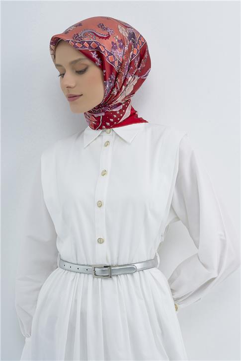 Armine  Saf İpek Sura Eşarp 9535D 09