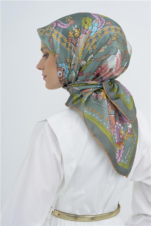 Armine  Saf İpek Sura Eşarp 9535D 53