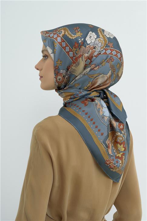 Armine  Saf İpek Sura Eşarp 9535D 85