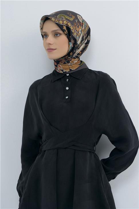 Armine  Saf İpek Twill Eşarp 9535D 04