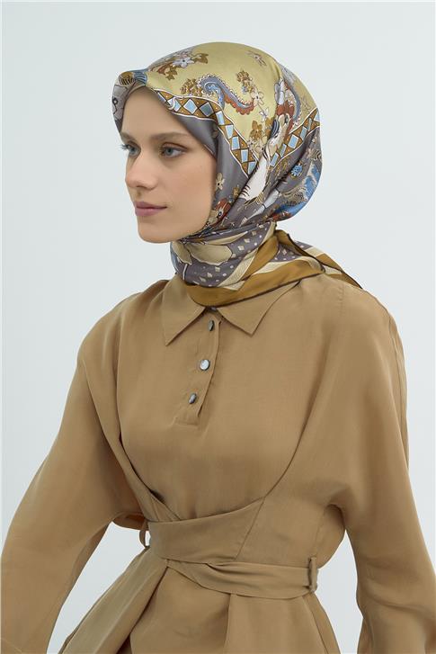 Armine  Saf İpek Twill Eşarp 9535D 32