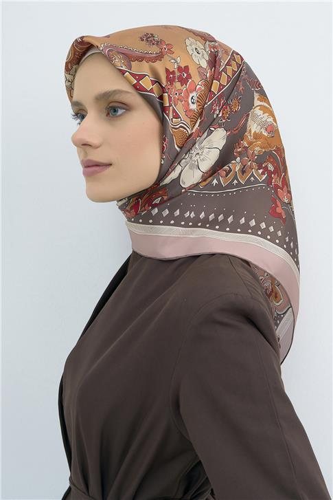 Armine  Saf İpek Twill Eşarp 9535D 36