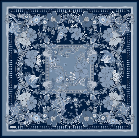 Armine  Saf İpek Twill Eşarp 9535D 81