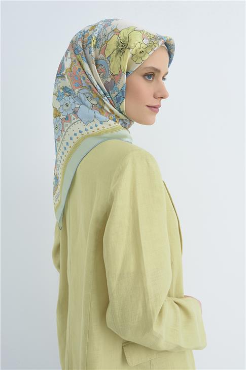 Armine  Saf İpek Twill Eşarp 9535D 84