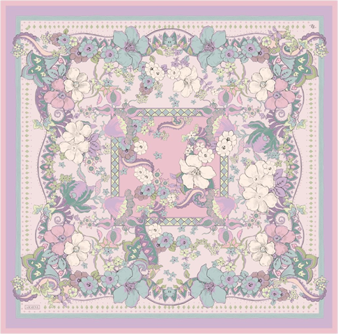 Armine  Saf İpek Twill Eşarp 9535D 87