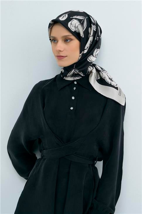 Armine  Saf İpek Sura Eşarp 9536D 30