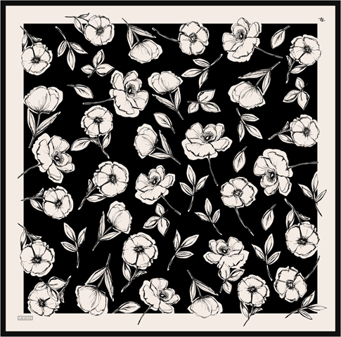 Armine  Saf İpek Sura Eşarp 9536D 30