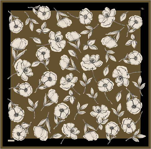 Armine  Saf İpek Sura Eşarp 9536D 35