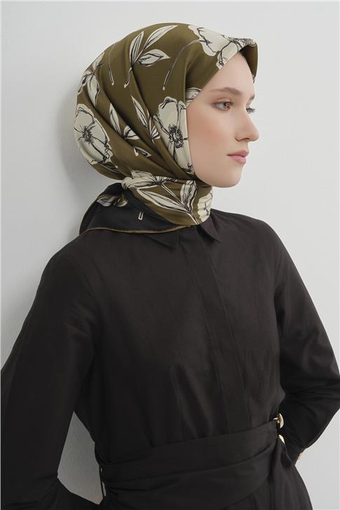 Armine  Saf İpek Sura Eşarp 9536D 35