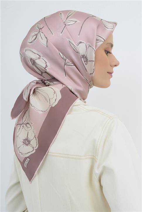 Armine  Saf İpek Sura Eşarp 9536D 39