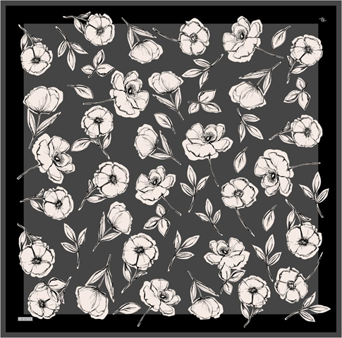 Armine  Saf İpek Twill Eşarp 9536D 32