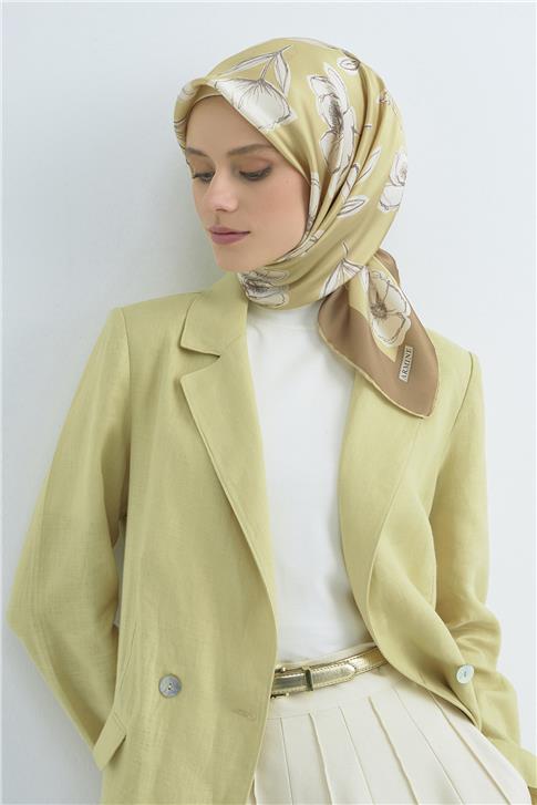 Armine  Saf İpek Twill Eşarp 9536D 37