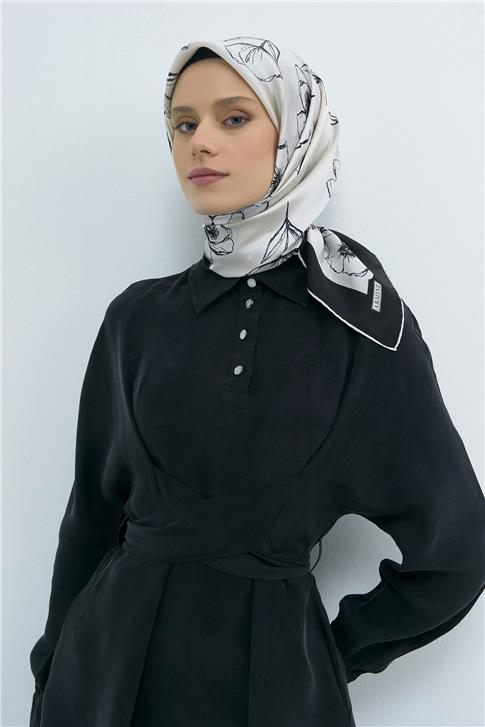 Armine  Saf İpek Twill Eşarp 9536D 38