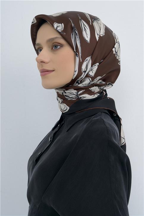 Armine  Saf İpek Twill Eşarp 9536D 40