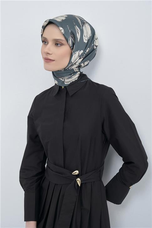 Armine  Saf İpek Twill Eşarp 9536D 42