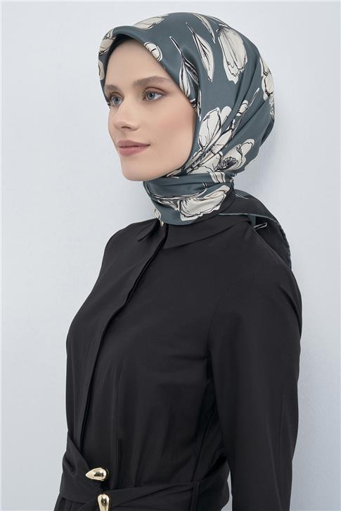 Armine  Saf İpek Twill Eşarp 9536D 42