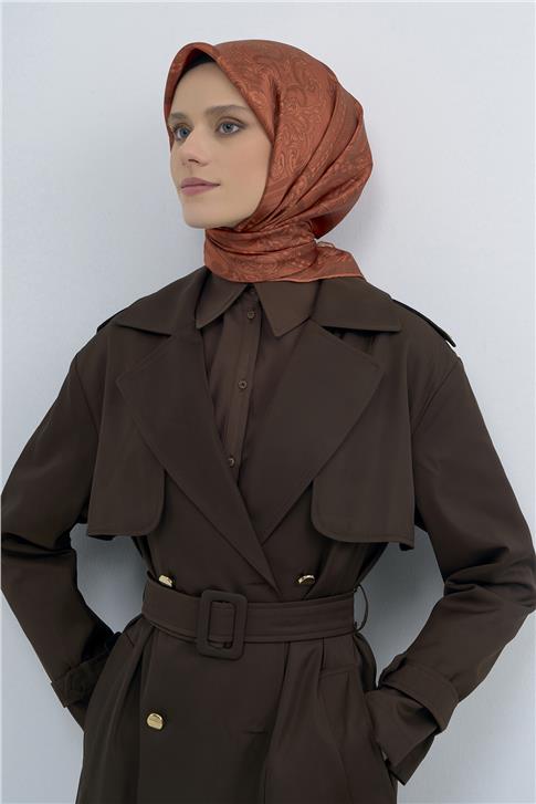 Armine  Saf İpek Sura Eşarp 9537D 34