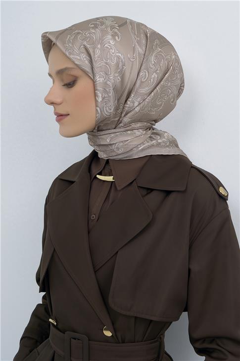 Armine  Saf İpek Twill Eşarp 9537D 54