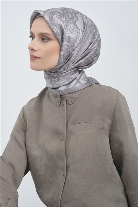 Armine  Saf İpek Twill Eşarp 9537D 81