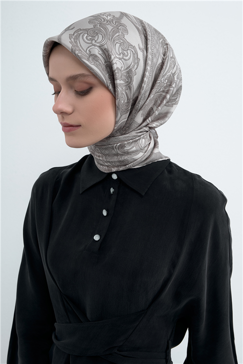 Armine  Saf İpek Twill Eşarp 9537D 82