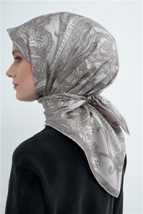 Armine  Saf İpek Twill Eşarp 9537D 82