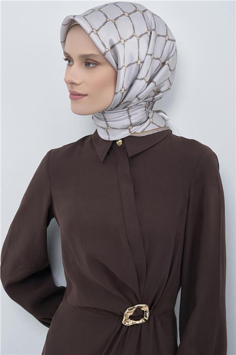 Armine  Saf İpek Sura Eşarp 9538D 03
