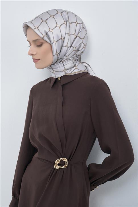 Armine  Saf İpek Sura Eşarp 9538D 03