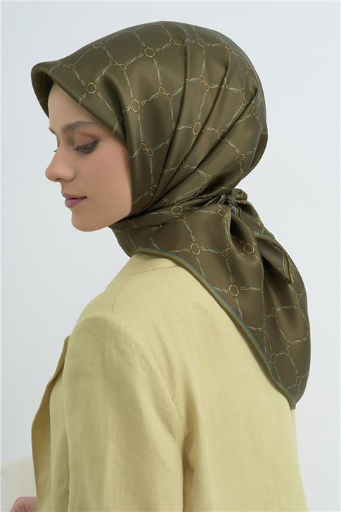 Armine  Saf İpek Twill Eşarp 9538D 04