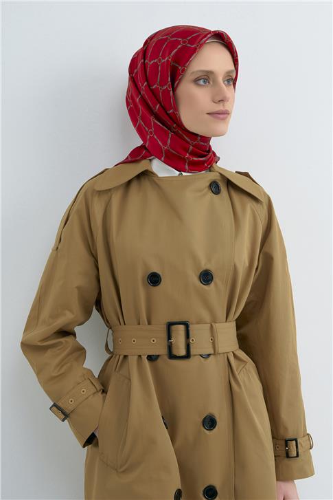 Armine  Saf İpek Twill Eşarp 9538D 05