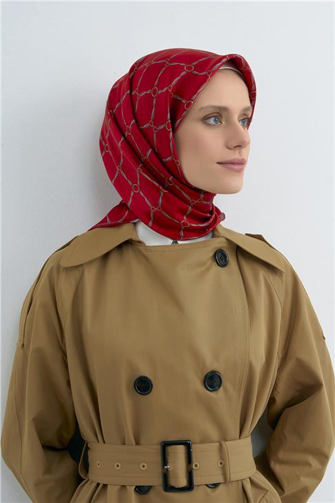 Armine  Saf İpek Twill Eşarp 9538D 05