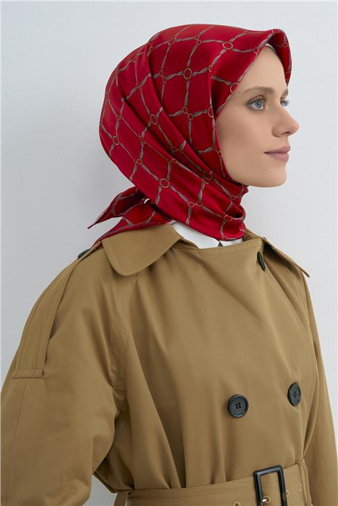 Armine  Saf İpek Twill Eşarp 9538D 05