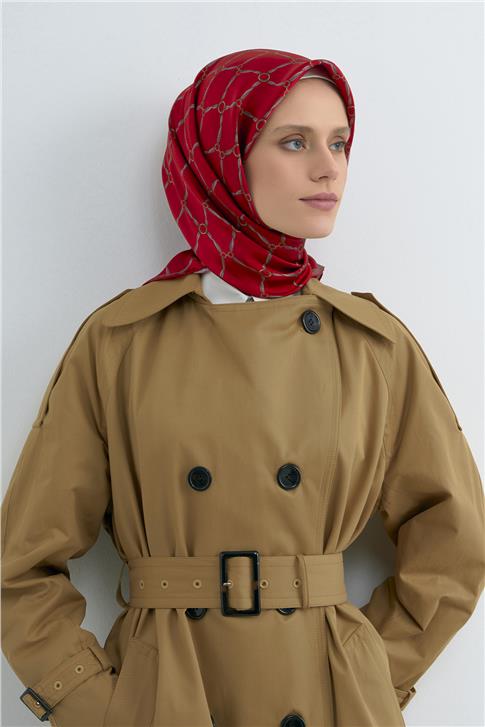 Armine  Saf İpek Twill Eşarp 9538D 05