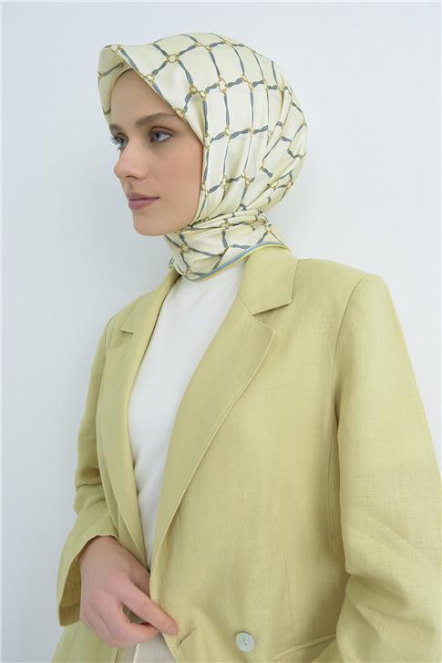 Armine  Saf İpek Twill Eşarp 9538D 81