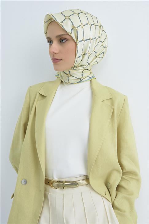 Armine  Saf İpek Twill Eşarp 9538D 81