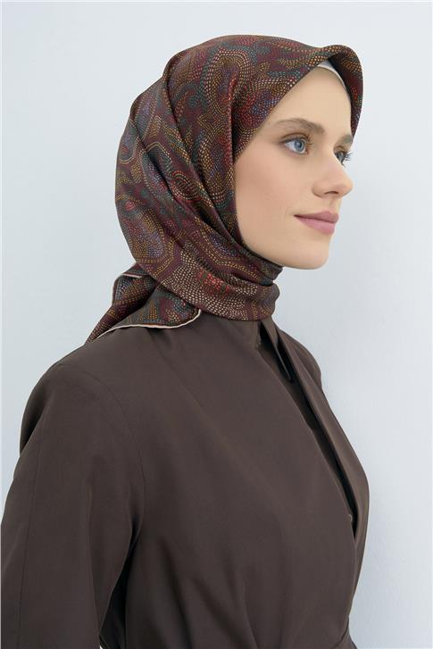 Armine  Saf İpek Sura Eşarp 9540D 34
