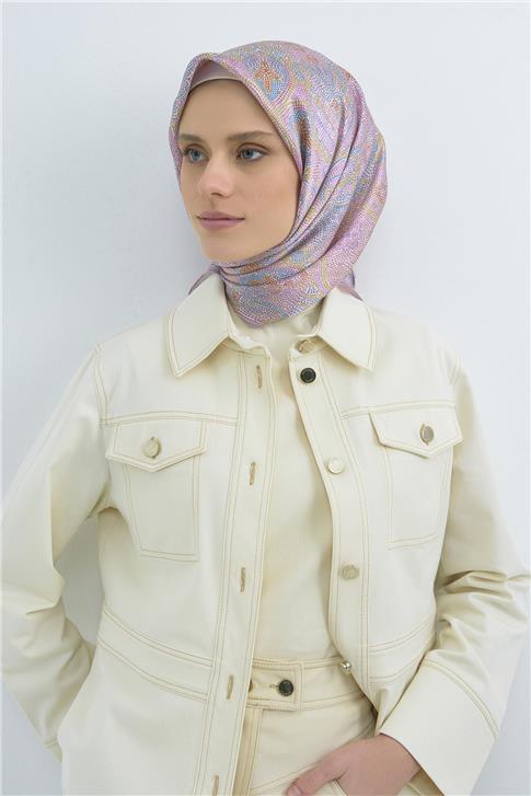 Armine  Saf İpek Twill Eşarp 9540D 02