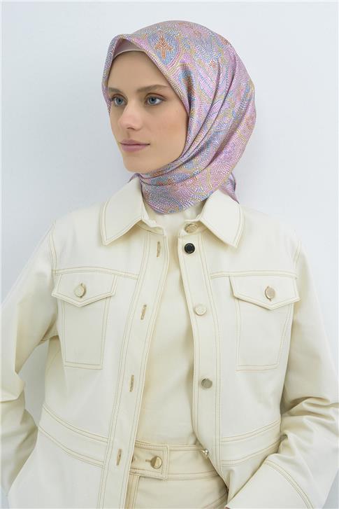 Armine  Saf İpek Twill Eşarp 9540D 02